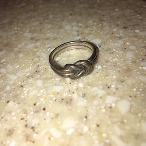 Tarnished James Avery Lover's Knot Ring