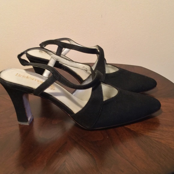 Cloth black dyed heels - Picture 1 of 4