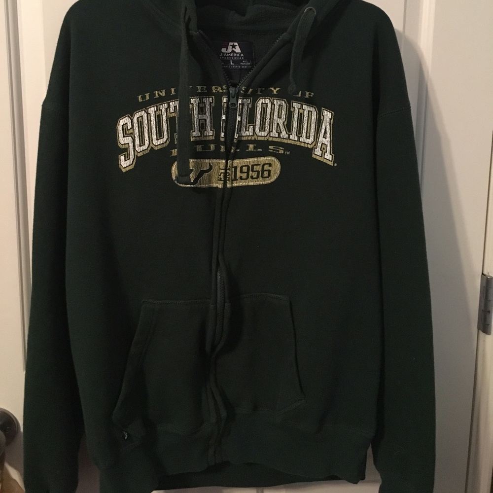 USF Zip Up Hoodie