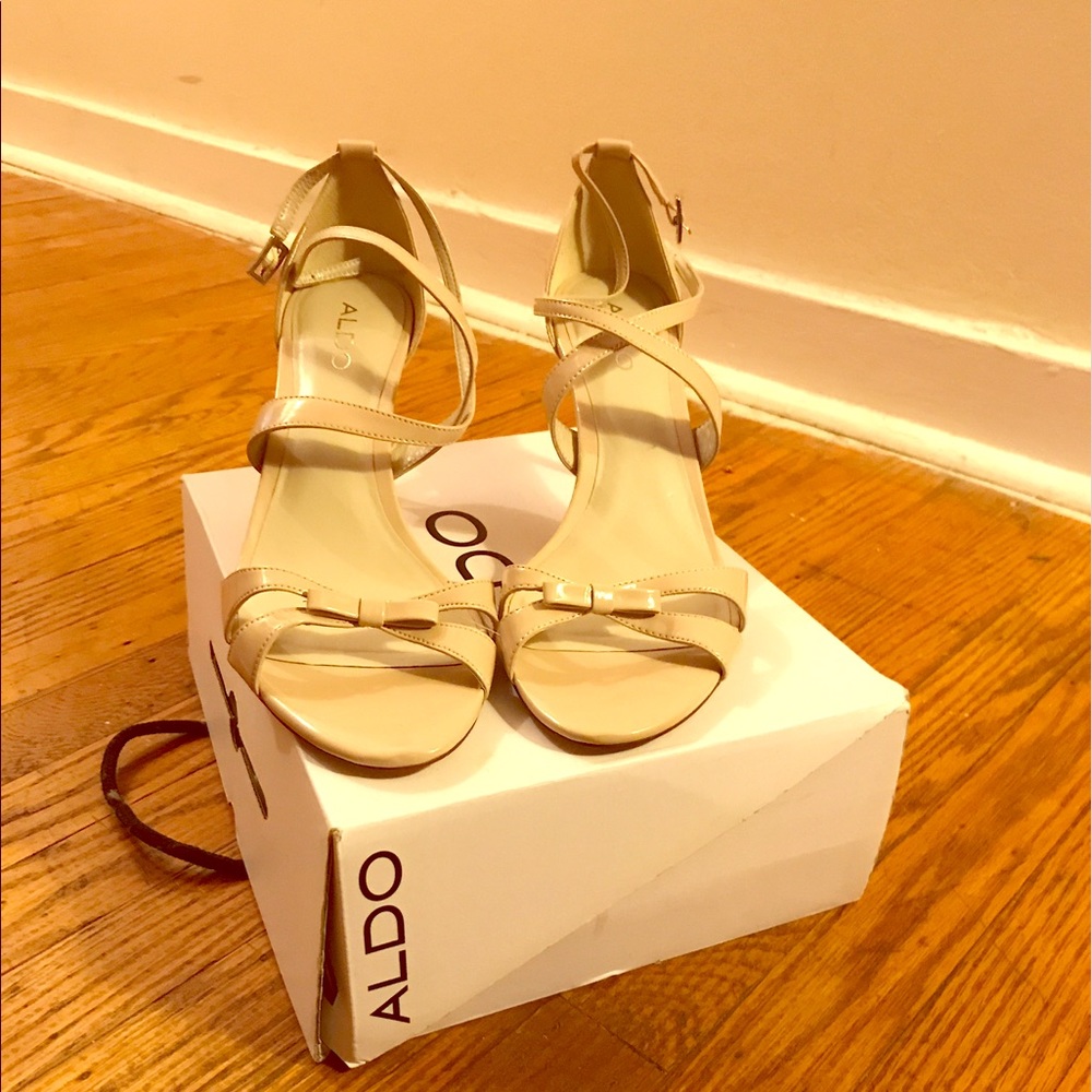 Nude Scrappy Sandals