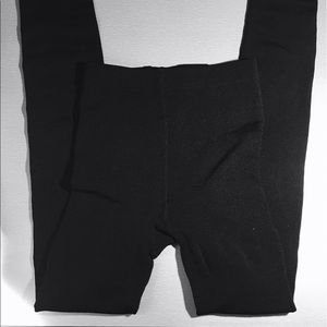 NWOT Athleta Fleece Thermal Tights sz xs