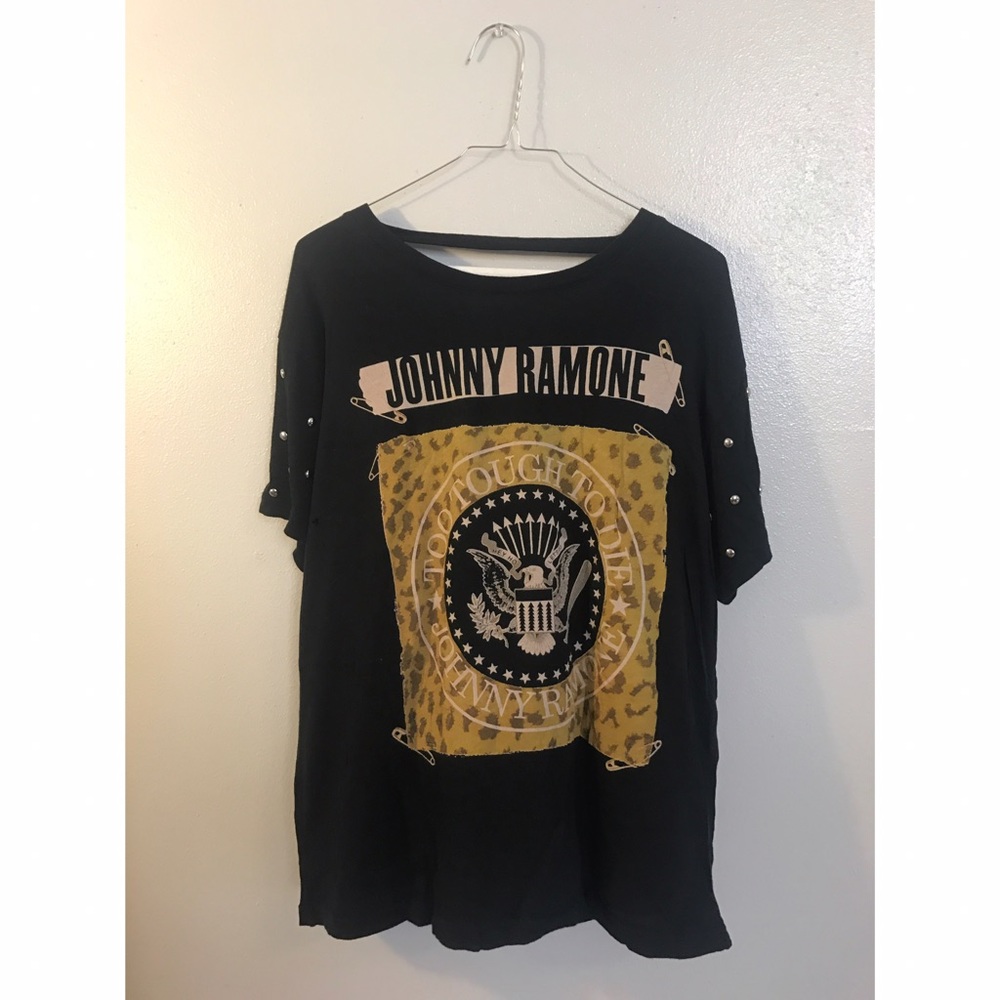 Backless Johnny Ramone Shirt