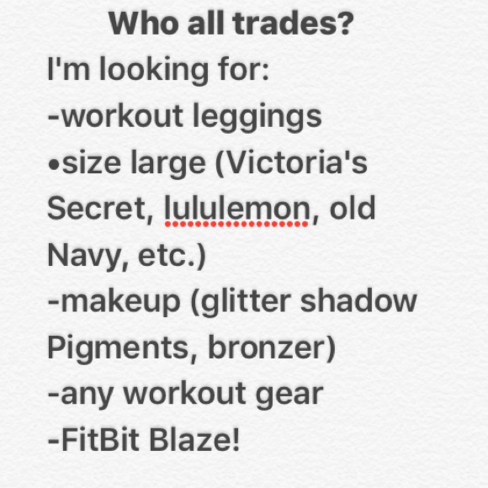 WHO ALL TRADES?