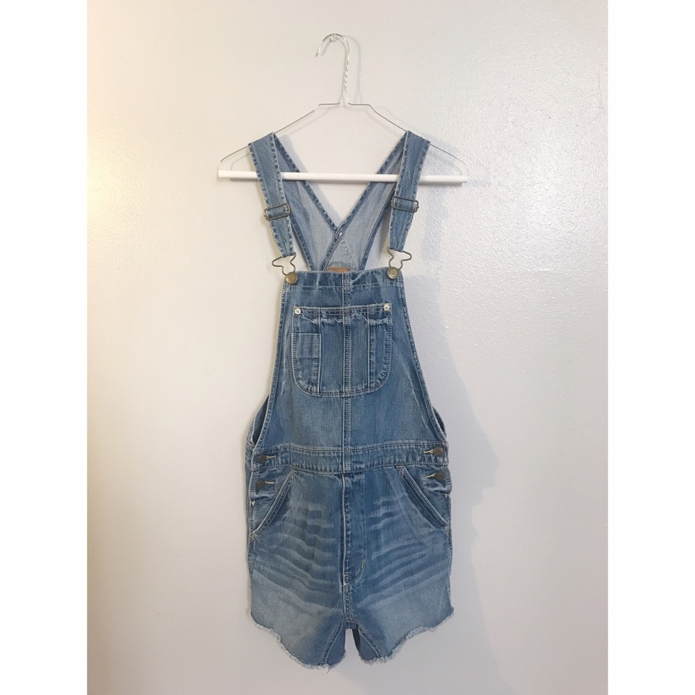 Overall Shorts