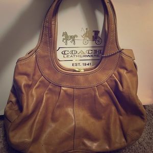 Ergo leather Coach purse