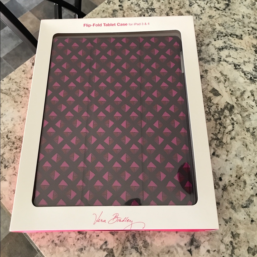 Vera Bradley IPad 3 & 4 flip fold case *NEW*