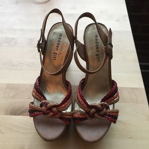 Madden girl platform wedges