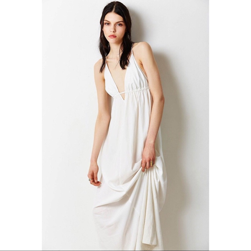 Silence + Noise Triangle-Top Maxi Dress