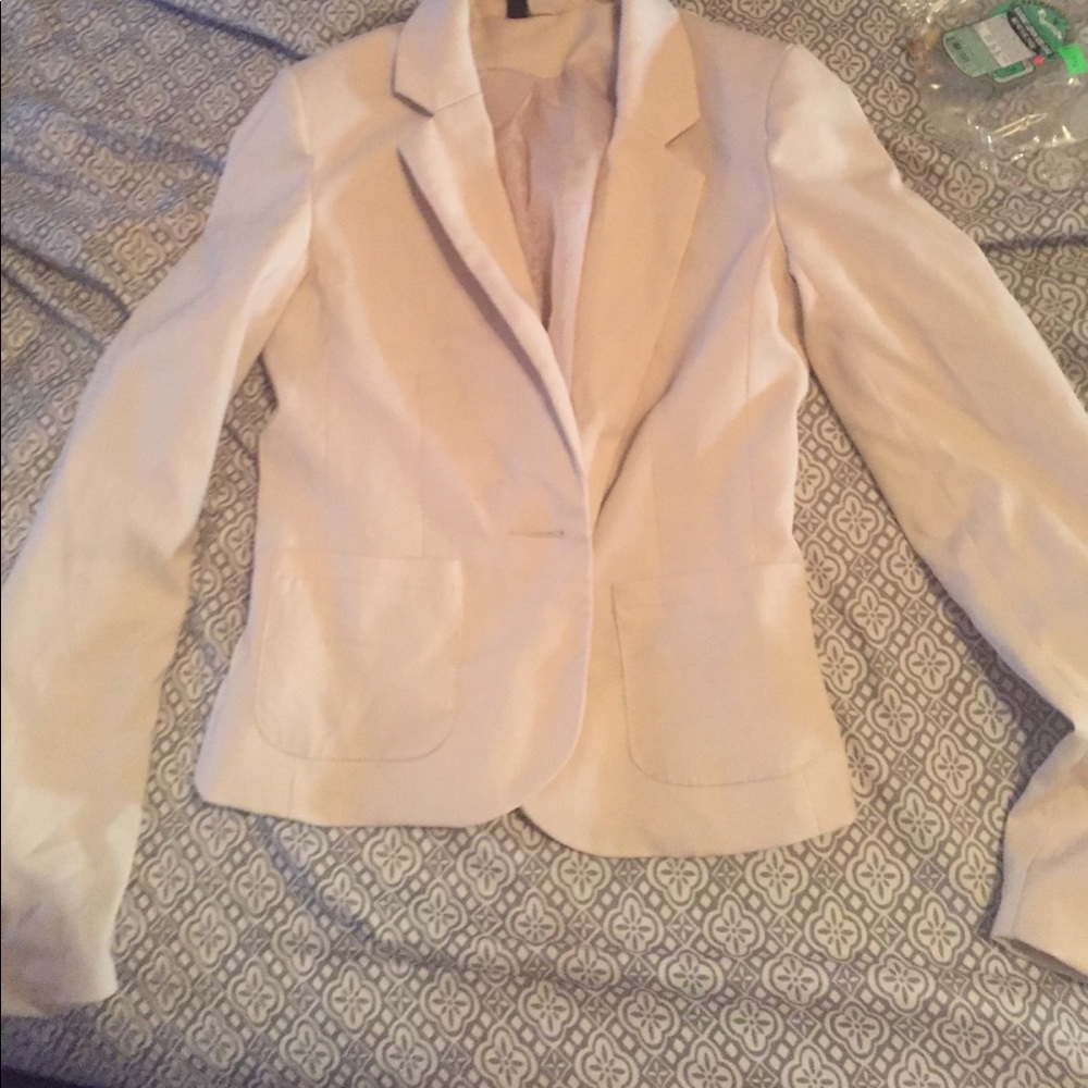 Cream blazer