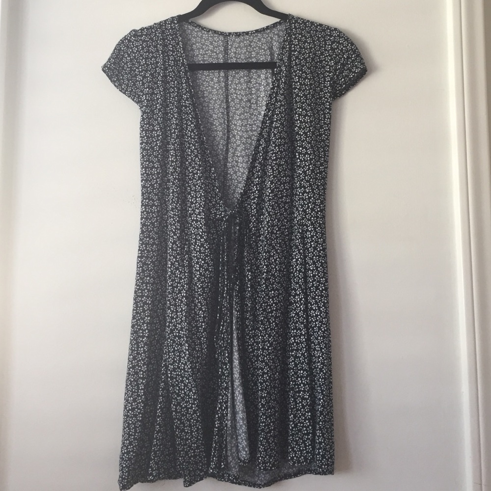 Brandy Navy Flower Dress