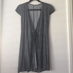 Brandy Navy Flower Dress