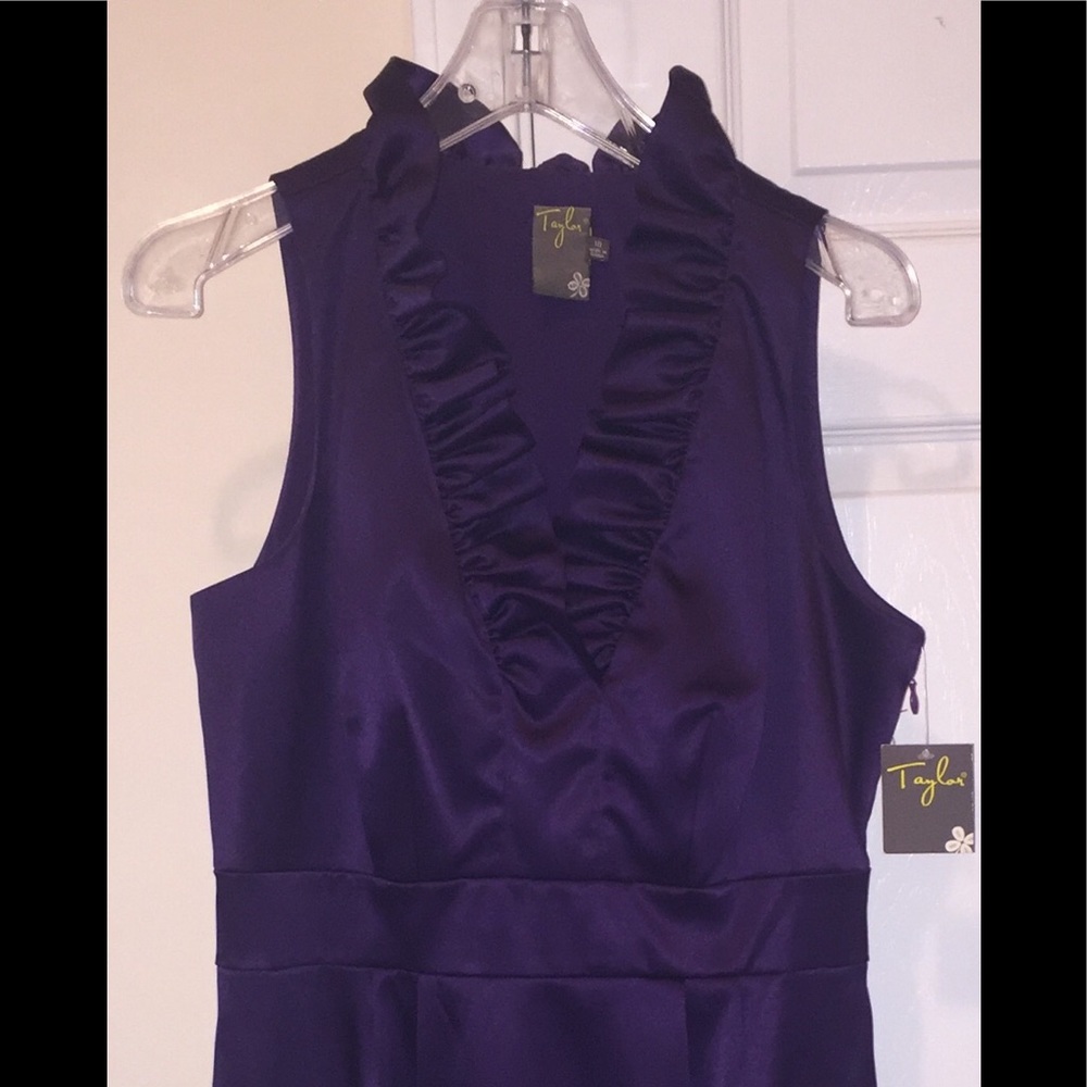 Purple night out dress