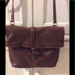 Florentine Chestnut Medium Toggle Crossbody