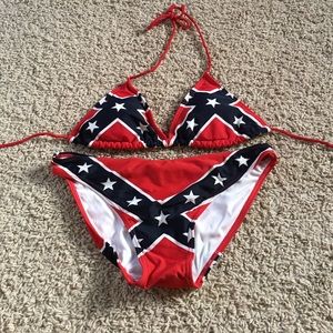 Rebel flag bikini