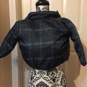 Boys Hurley plaid puffy coat