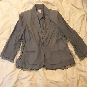 Grey blazer