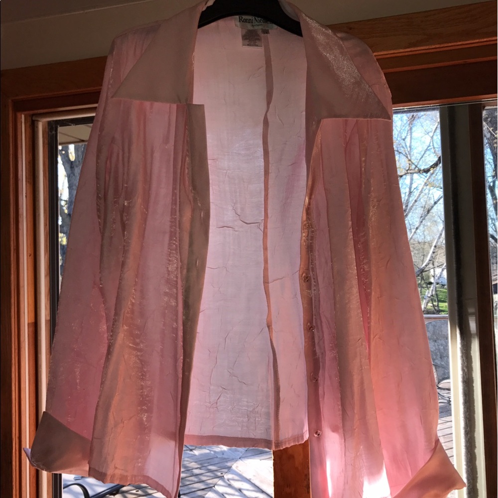 Ronni Nicole II NWT Button Down Blouse Size 3X