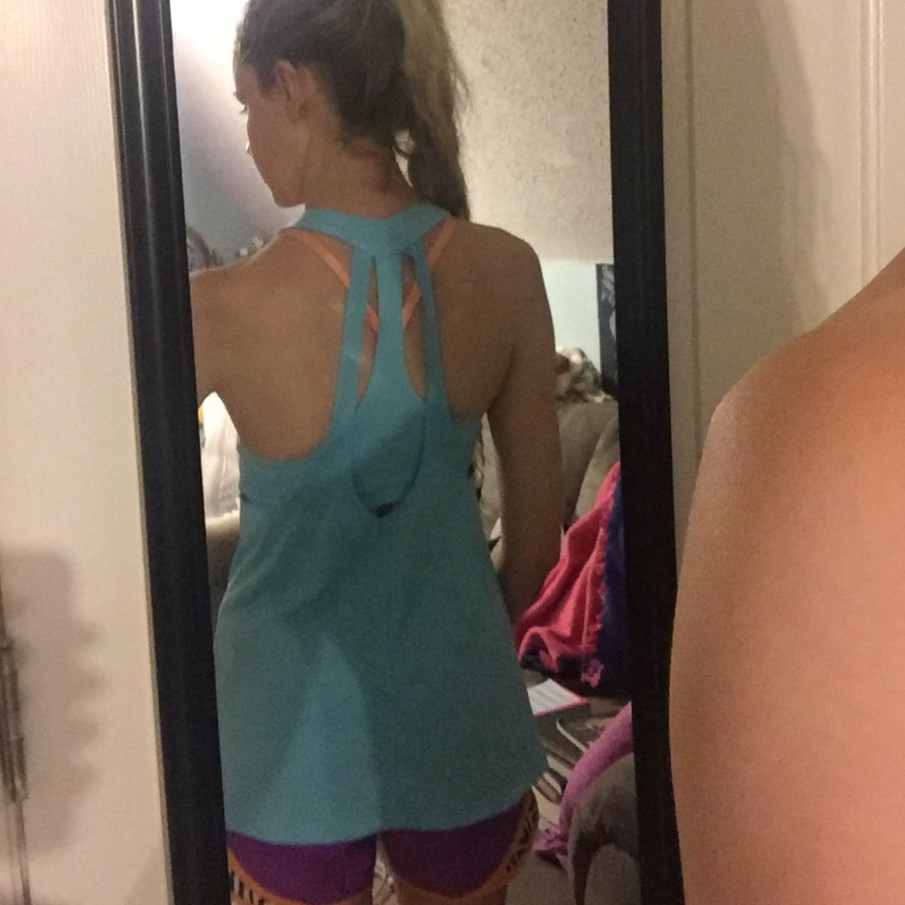 C9 Back Detail Workout top with built in bra