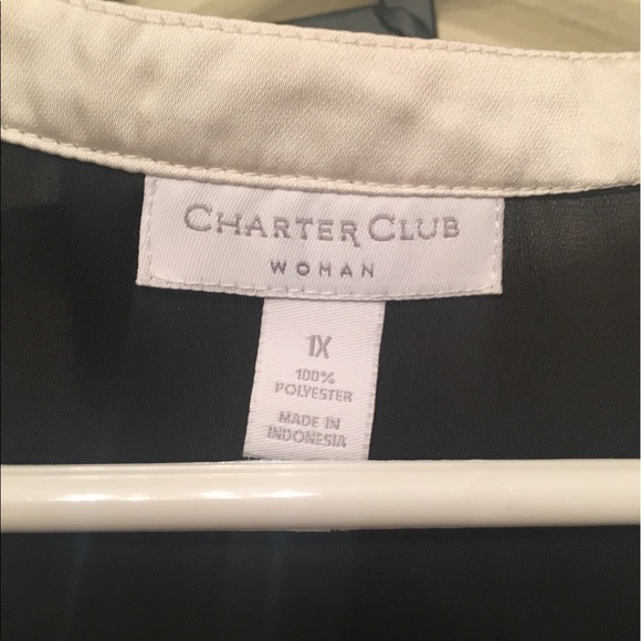 Charter Club Woman Dressy Blouse - Picture 3 of 4