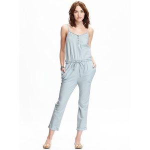 Old Navy Chambray Jumpsuit