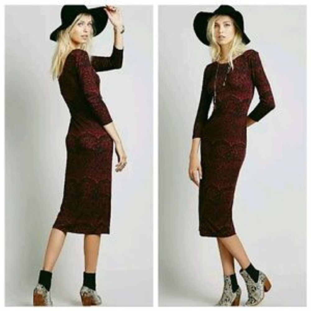 Free people x novella royalle Hyperion bodycon