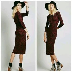 Free people x novella royalle Hyperion bodycon
