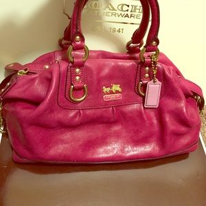 Coach pink Sabrina Satchel
