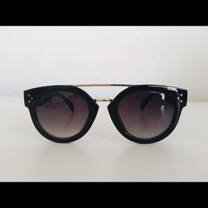 Black and Gold Sunglasses