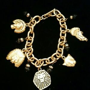 Lion King on Broadway Charm Bracelet