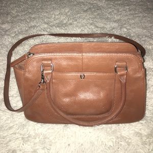 Etienne Aigner Brown Leather Bag