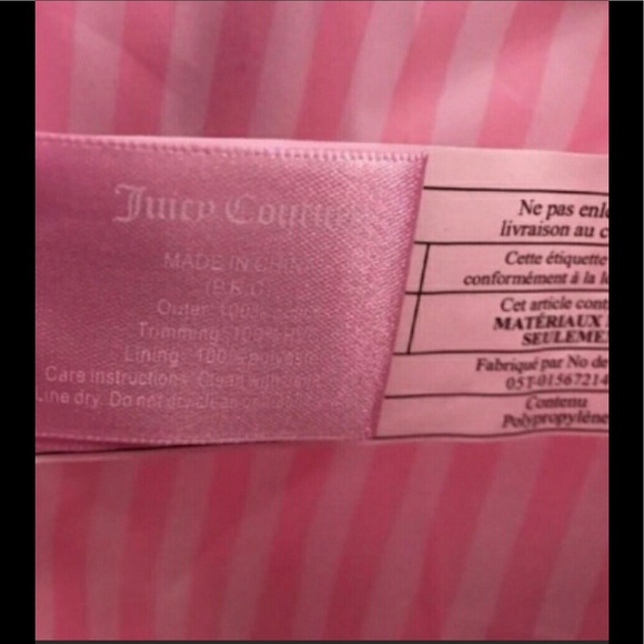 JUICY COUTURE CANVAS TOTE BAG (HOST PICK) - Picture 2 of 6