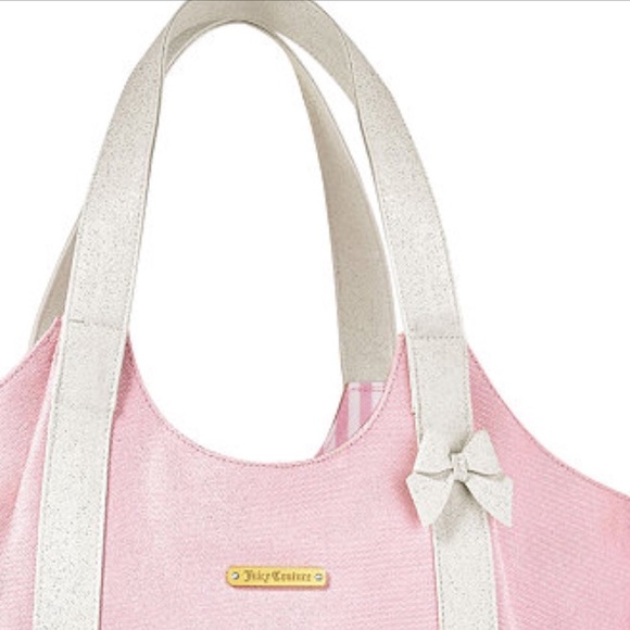 JUICY COUTURE CANVAS TOTE BAG (HOST PICK) - Picture 5 of 6