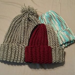 Homemade beanies