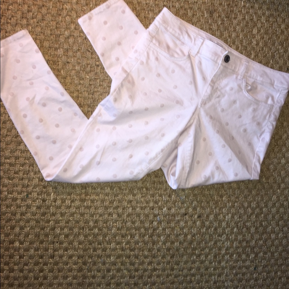 Pink/Dotted Jeans