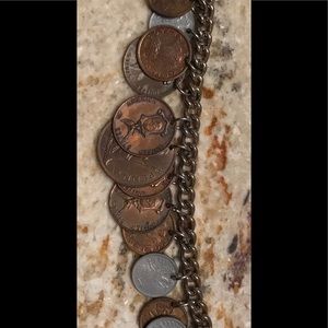 Vintage coin bracelet!