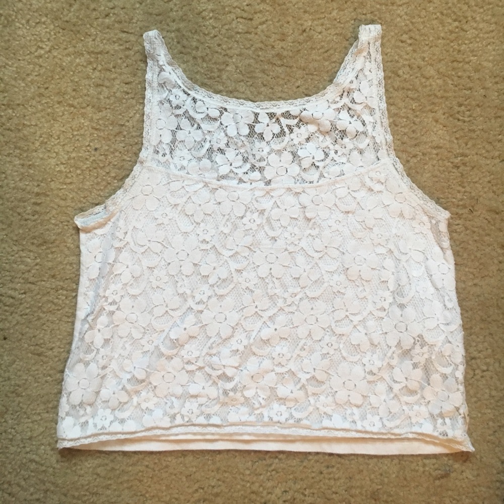 Hollister lace top