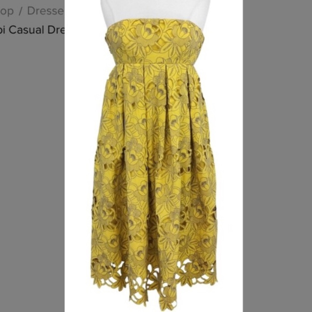 Tibi floral lace dress *lowest CCO*