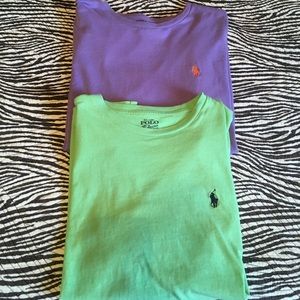 2 Polo t-shirts