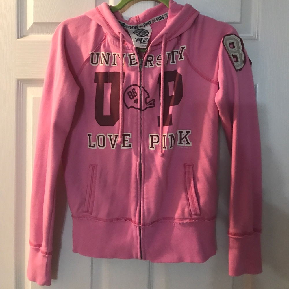 🌺🌺PINK  hoodie LIKE NEW!!