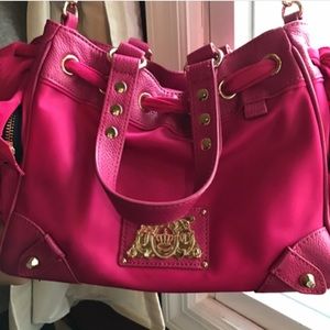 Hot pink juicy Couture bag