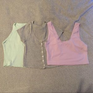 AA crop top bundle