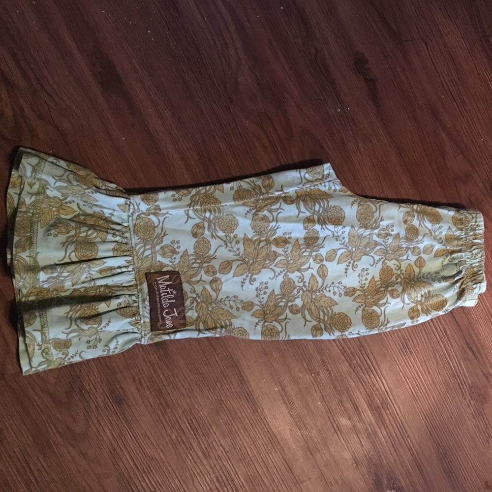 Adorable Floral Matilda Jane Pants