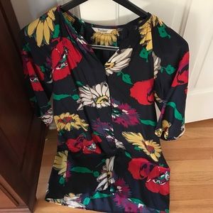 Tucker Floral Print Dress
