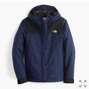 The Northface for J.crew mountain jacket