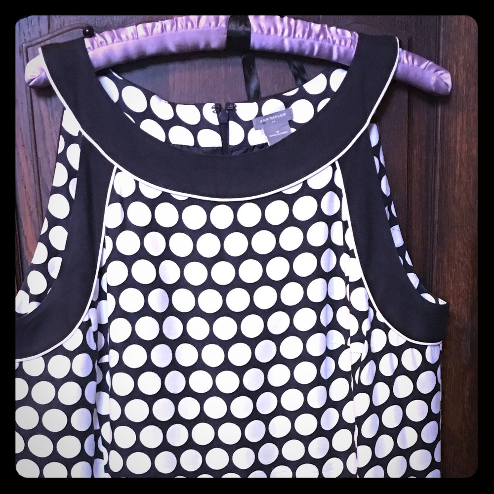 EUC Ann Taylor • Sleeveless Dress • 14 • Lined