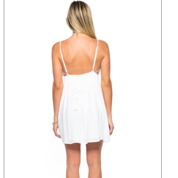 🟪ONE LEFT🟪 “Edessa" Deep V Neck Dress - Picture 5 of 5