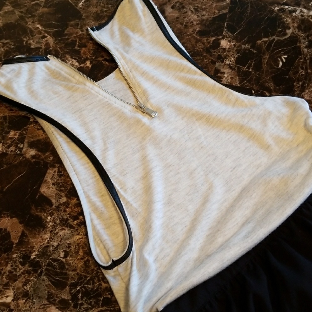 Zara Zippered Tank