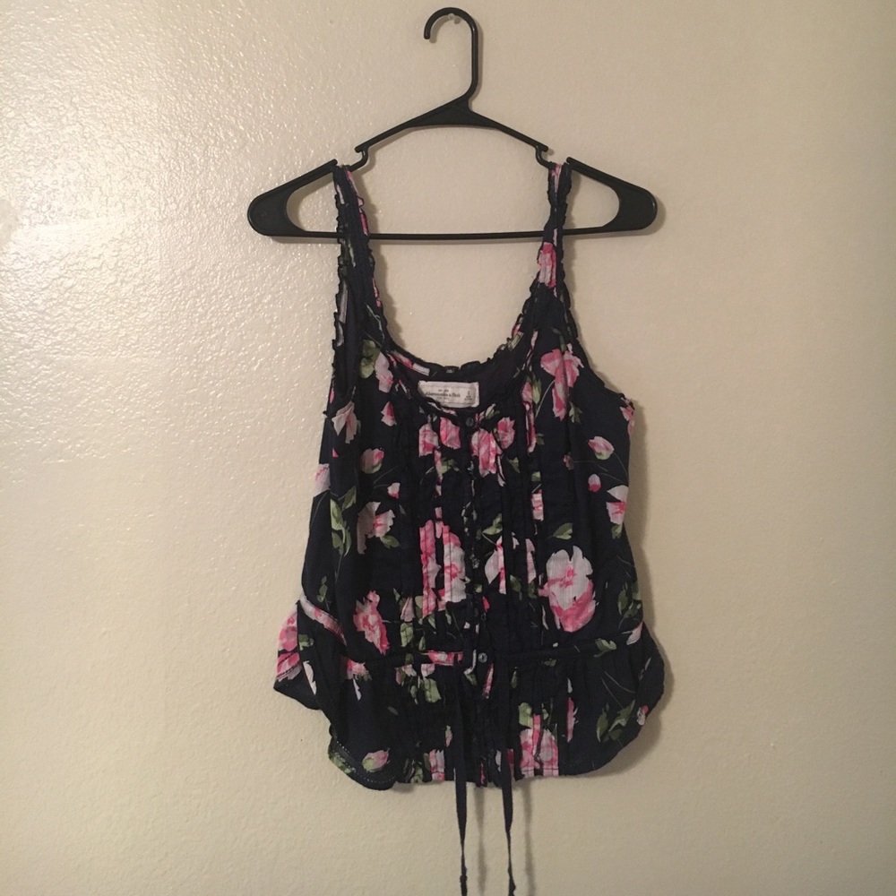 Abercrombie and Fitch floral tank top