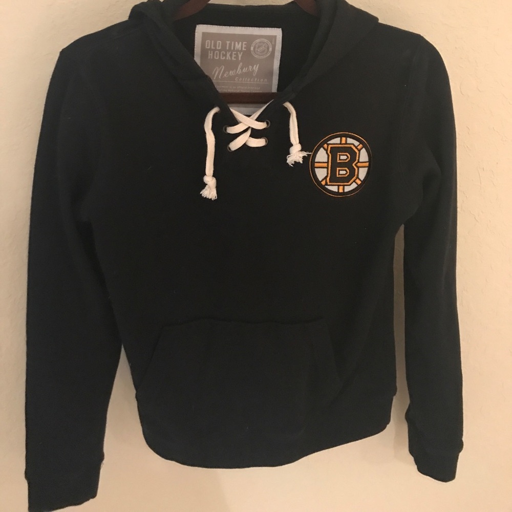 NHL Official Old Time Hockey Boston Bruins hoodie