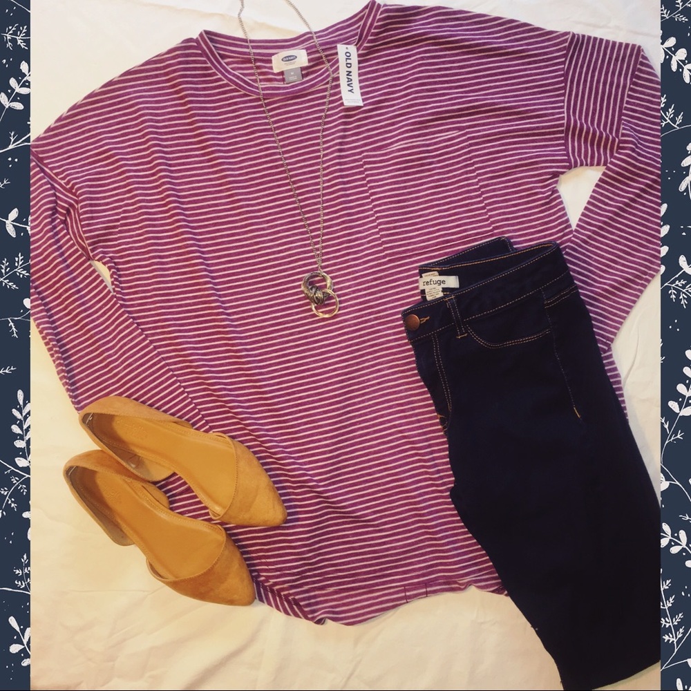 NWT Striped Long Sleeve